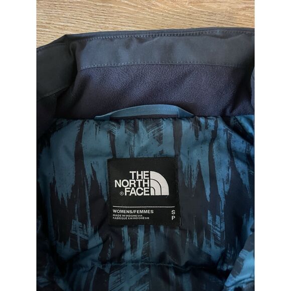 The North Face Coat Jacket Womens Small Blue Full Zip Hooded Waterproof Dryvent - Picture 3 of 3